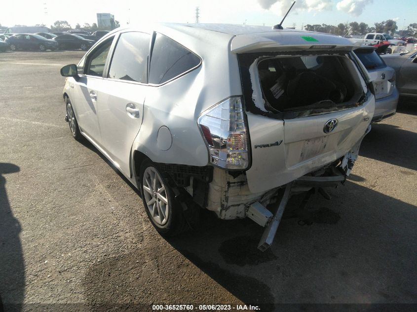 2014 TOYOTA PRIUS V TWO/THREE/FIVE - JTDZN3EU0E3291319