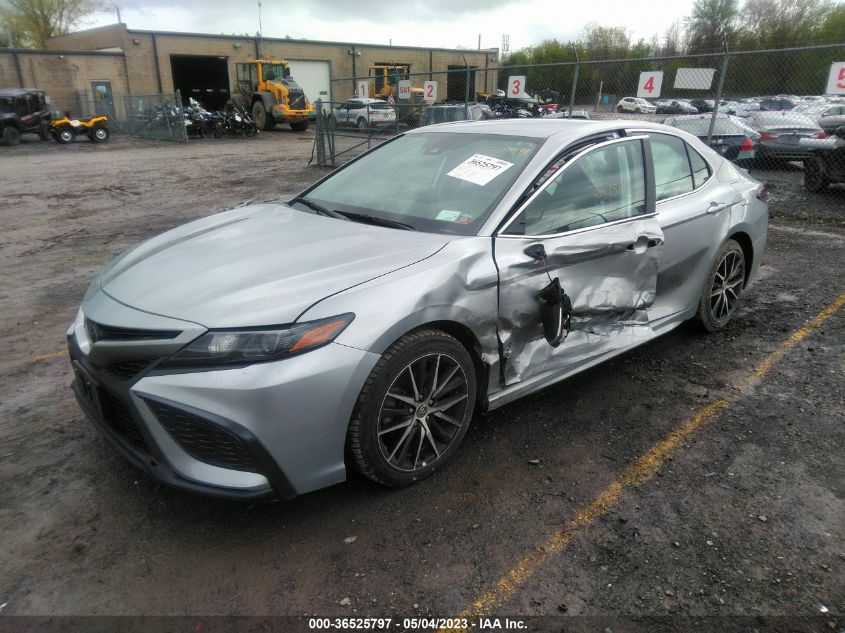 2022 TOYOTA CAMRY SE - 4T1G11AK2NU648548