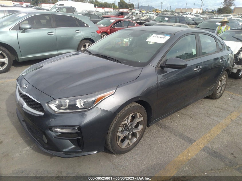 VIN 3KPF24AD4ME299258 2021 KIA FORTE LXS