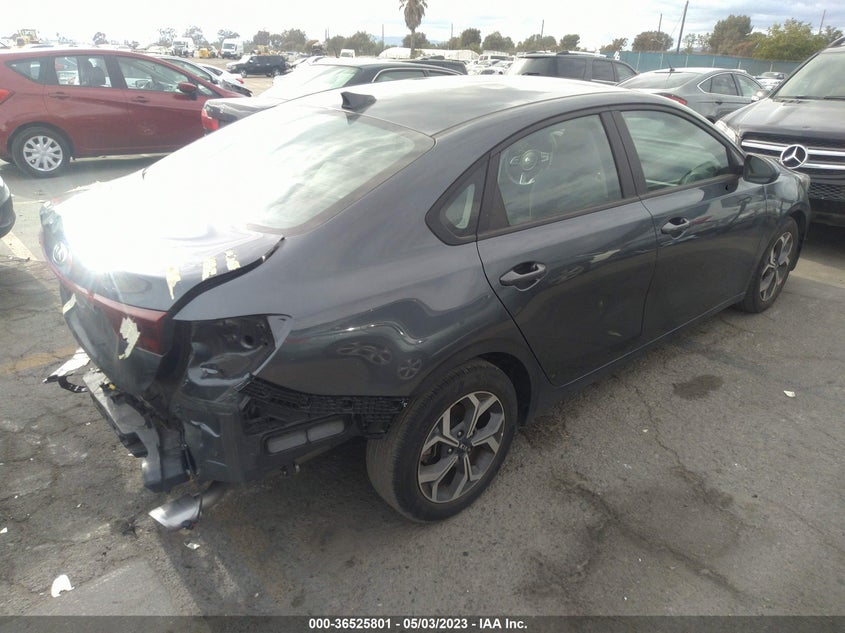 VIN 3KPF24AD4ME299258 2021 KIA FORTE LXS