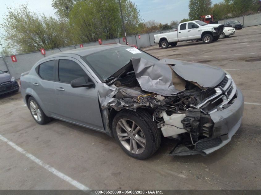 2013 DODGE AVENGER SE V6 - 1C3CDZAGXDN522424
