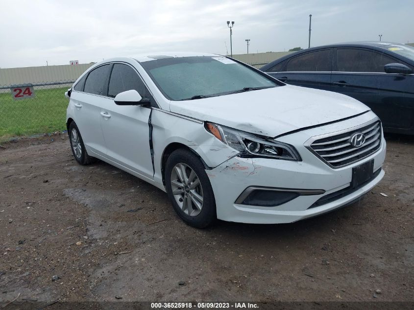 2016 HYUNDAI SONATA 2.4L SE - 5NPE24AF7GH368294