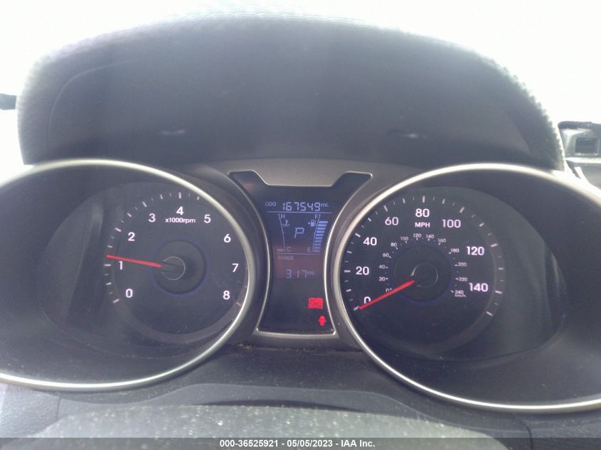 2013 HYUNDAI VELOSTER W/BLACK INT - KMHTC6AD4DU166847