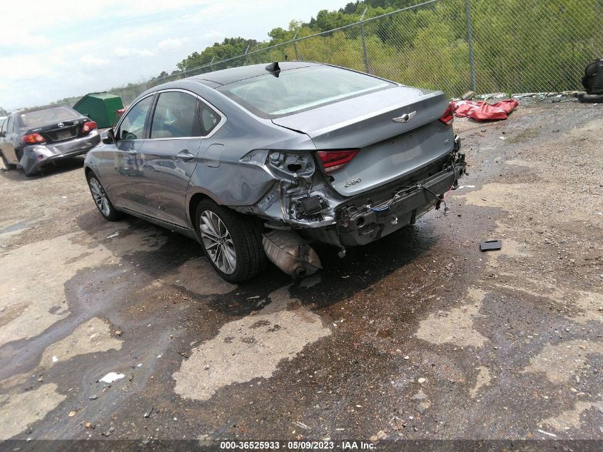 2017 GENESIS G80 3.8L - KMHGN4JE0HU202001