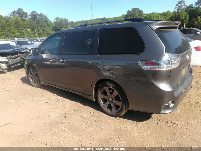 2017 TOYOTA SIENNA SE - 5TDXZ3DC8HS878214