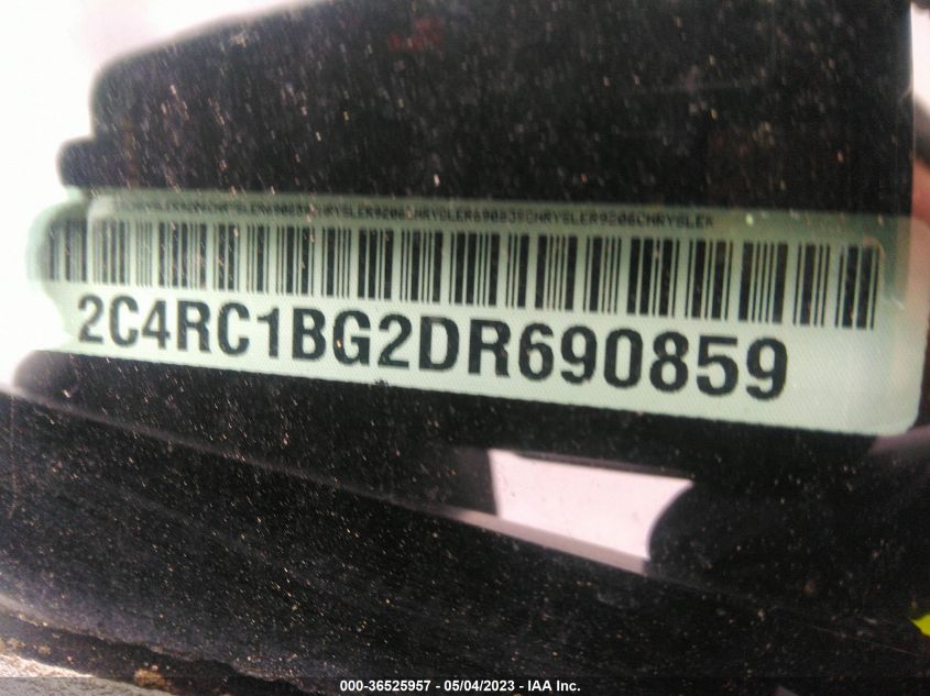 2013 CHRYSLER TOWN & COUNTRY TOURING - 2C4RC1BG2DR690859
