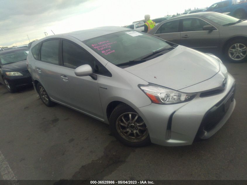 2015 TOYOTA PRIUS V TWO/FIVE/THREE/FOUR - JTDZN3EU2FJ038015