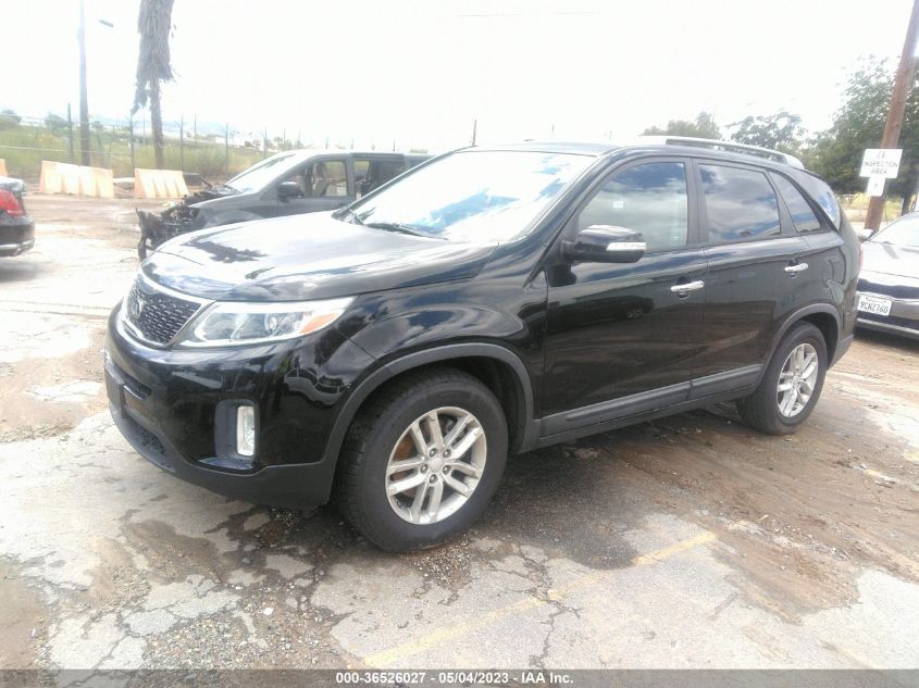 2015 KIA SORENTO LX - 5XYKT4A6XFG627107