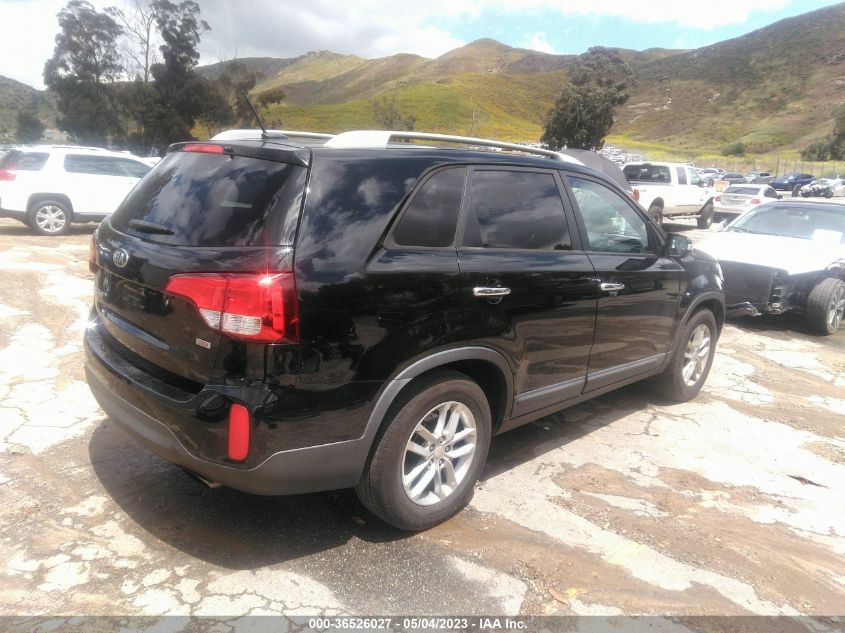 2015 KIA SORENTO LX - 5XYKT4A6XFG627107