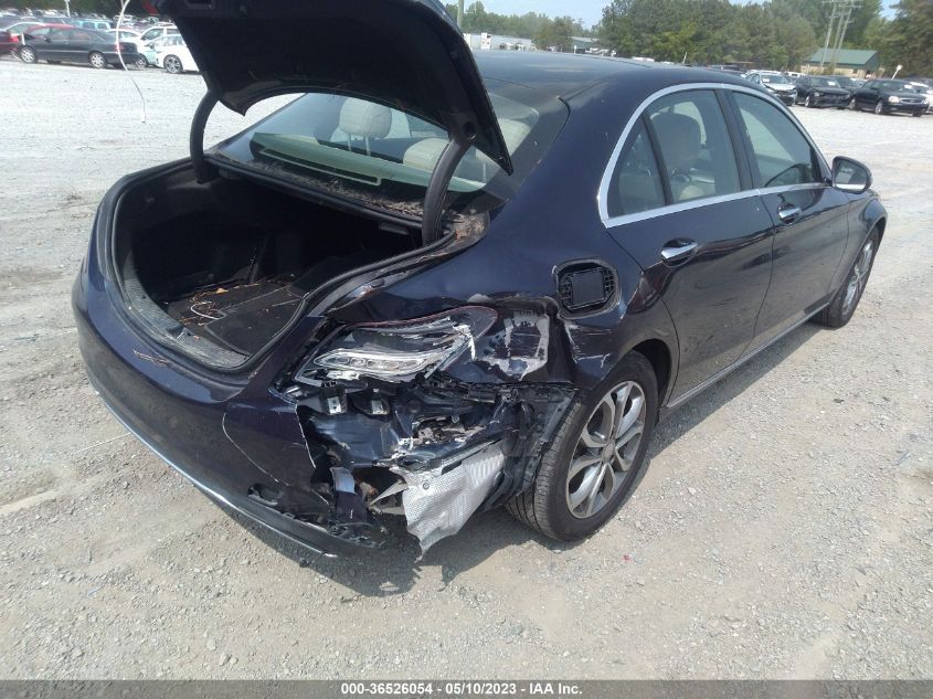 2016 MERCEDES-BENZ C-CLASS C 300 - 55SWF4KB3GU104913