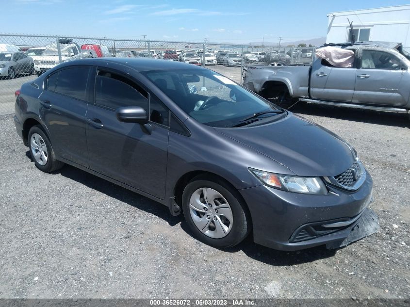 2015 HONDA CIVIC SEDAN LX - 19XFB2F51FE295662