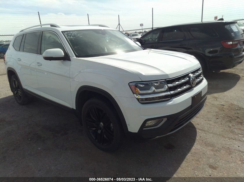 2019 VOLKSWAGEN ATLAS 3.6L V6 SEL PREMIUM - 1V2NR2CA9KC527207