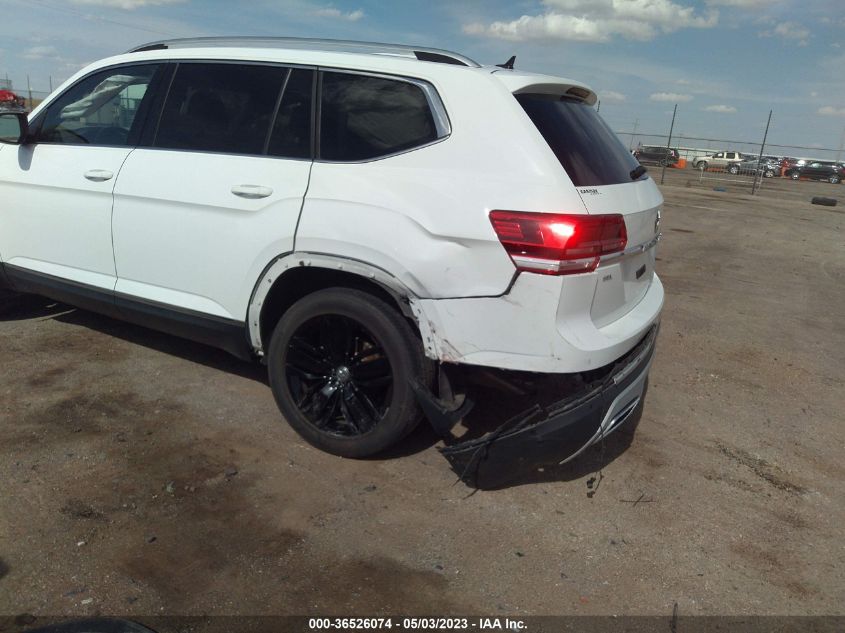 2019 VOLKSWAGEN ATLAS 3.6L V6 SEL PREMIUM - 1V2NR2CA9KC527207