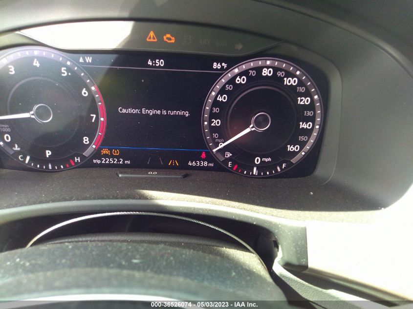 2019 VOLKSWAGEN ATLAS 3.6L V6 SEL PREMIUM - 1V2NR2CA9KC527207