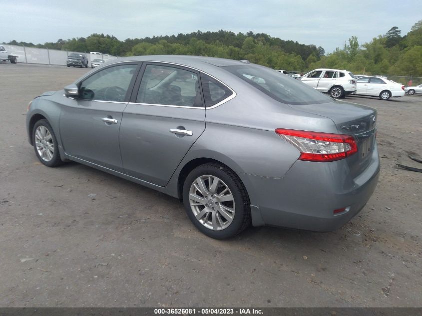 2013 NISSAN SENTRA SL - 3N1AB7AP5DL682498