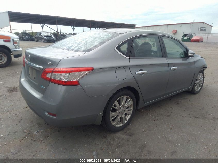 2013 NISSAN SENTRA SL - 3N1AB7AP5DL682498