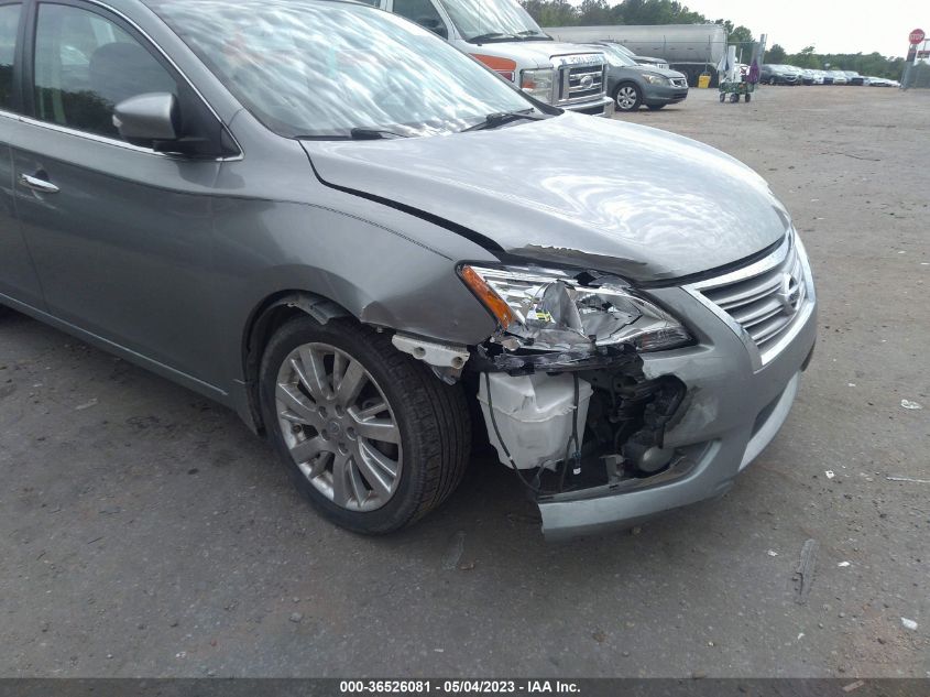 2013 NISSAN SENTRA SL - 3N1AB7AP5DL682498
