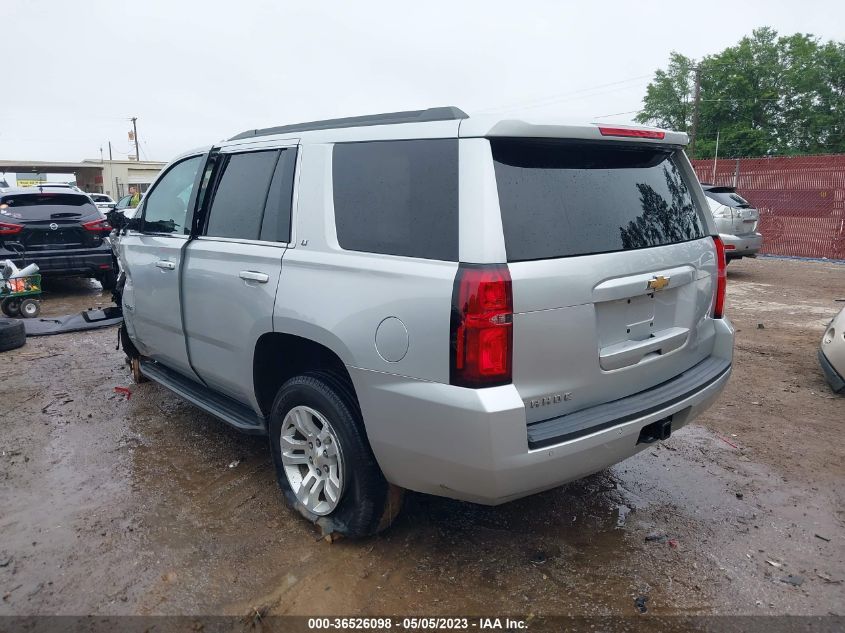 2017 CHEVROLET TAHOE LT - 1GNSCBKCXHR181335