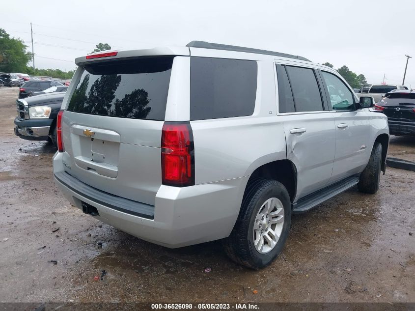 2017 CHEVROLET TAHOE LT - 1GNSCBKCXHR181335