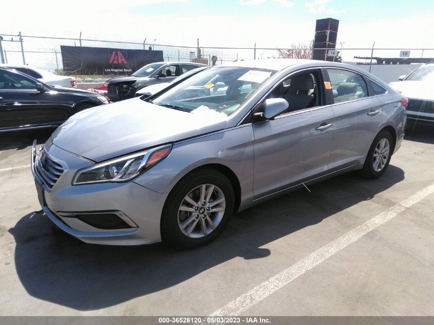 2016 HYUNDAI SONATA 2.4L SE - 5NPE24AF3GH306472