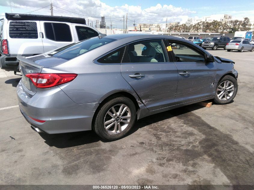 2016 HYUNDAI SONATA 2.4L SE - 5NPE24AF3GH306472