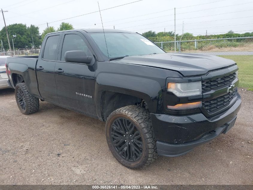 2016 CHEVROLET SILVERADO 1500 CUSTOM - 1GCRCPEC8GZ215612