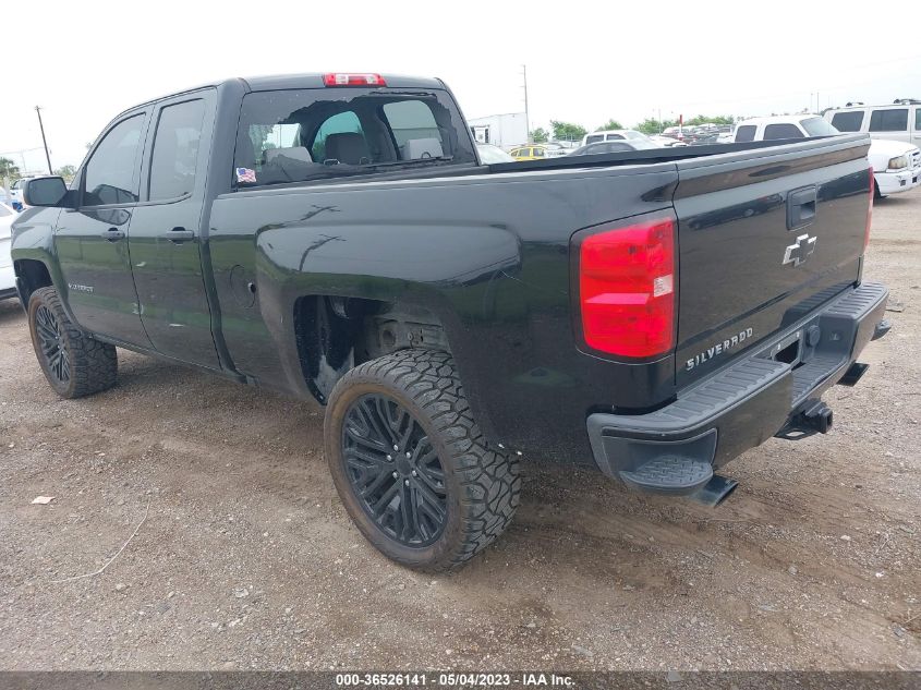 2016 CHEVROLET SILVERADO 1500 CUSTOM - 1GCRCPEC8GZ215612