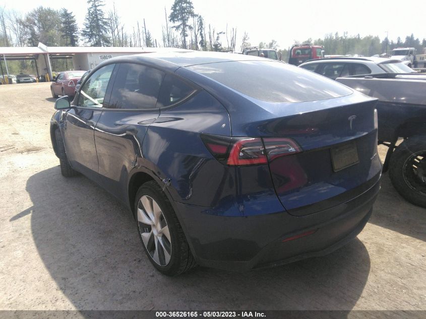 2020 TESLA MODEL Y LONG RANGE - 5YJYGDEEXLF059377