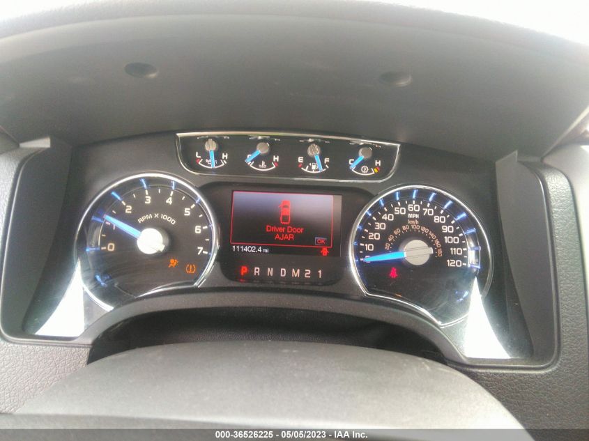 2013 FORD F-150 XL/XLT/FX2/LARIAT - 1FTFW1CF5DKE16201