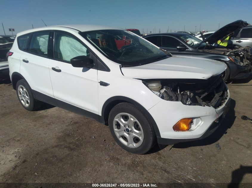 2019 FORD ESCAPE S - 1FMCU0F7XKUB02693