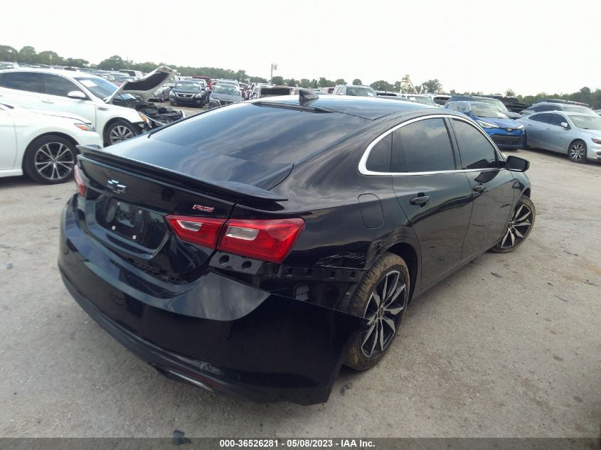 2020 CHEVROLET MALIBU RS - 1G1ZG5ST3LF083604
