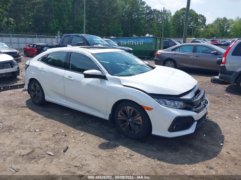 2017 HONDA CIVIC HATCHBACK EX - SHHFK7H53HU220211