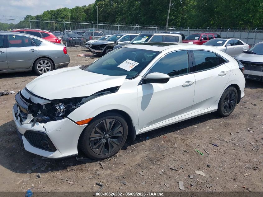 2017 HONDA CIVIC HATCHBACK EX - SHHFK7H53HU220211