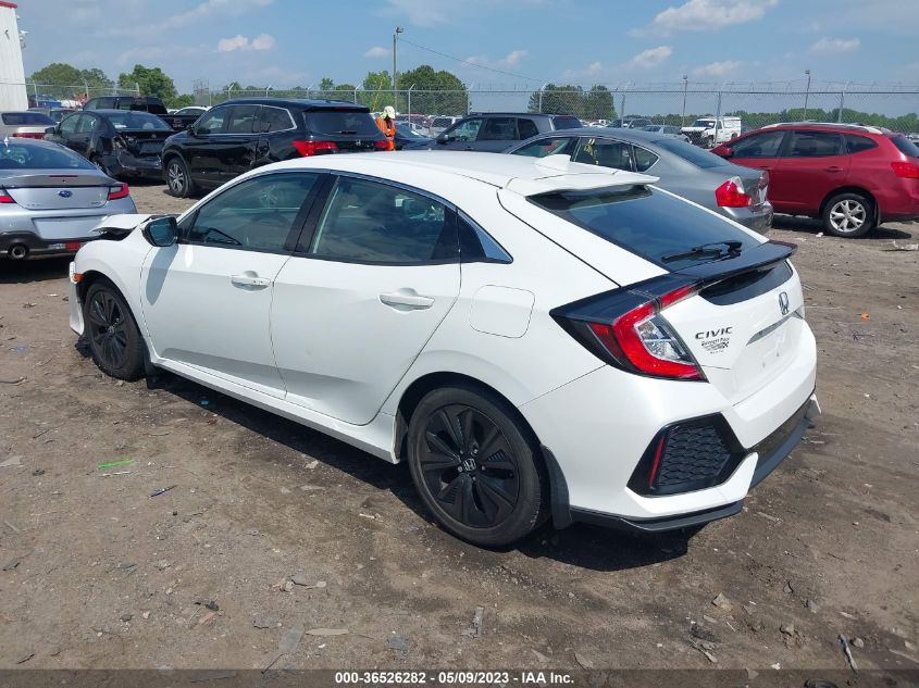 2017 HONDA CIVIC HATCHBACK EX - SHHFK7H53HU220211
