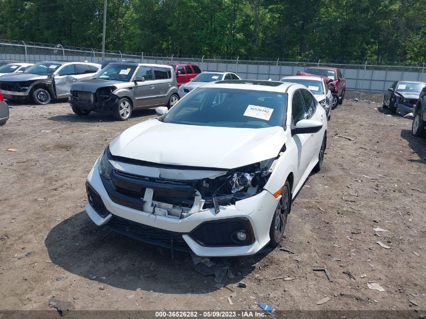 2017 HONDA CIVIC HATCHBACK EX - SHHFK7H53HU220211