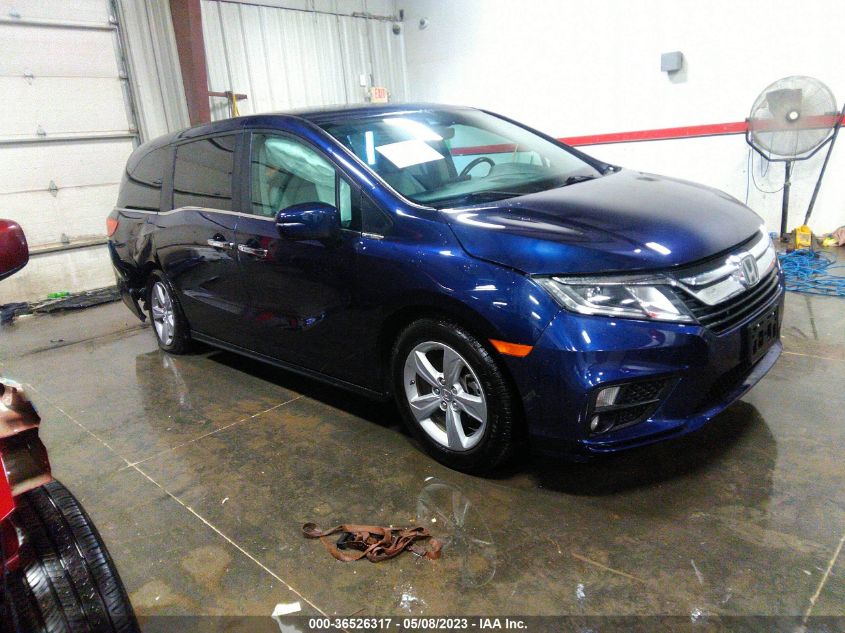 2019 HONDA ODYSSEY EX-L - 5FNRL6H77KB088259