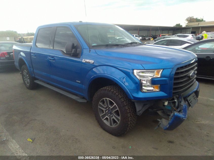 2016 FORD F-150 XLT/XL/LARIAT/PLATINUM - 1FTEW1EG5GKF16224