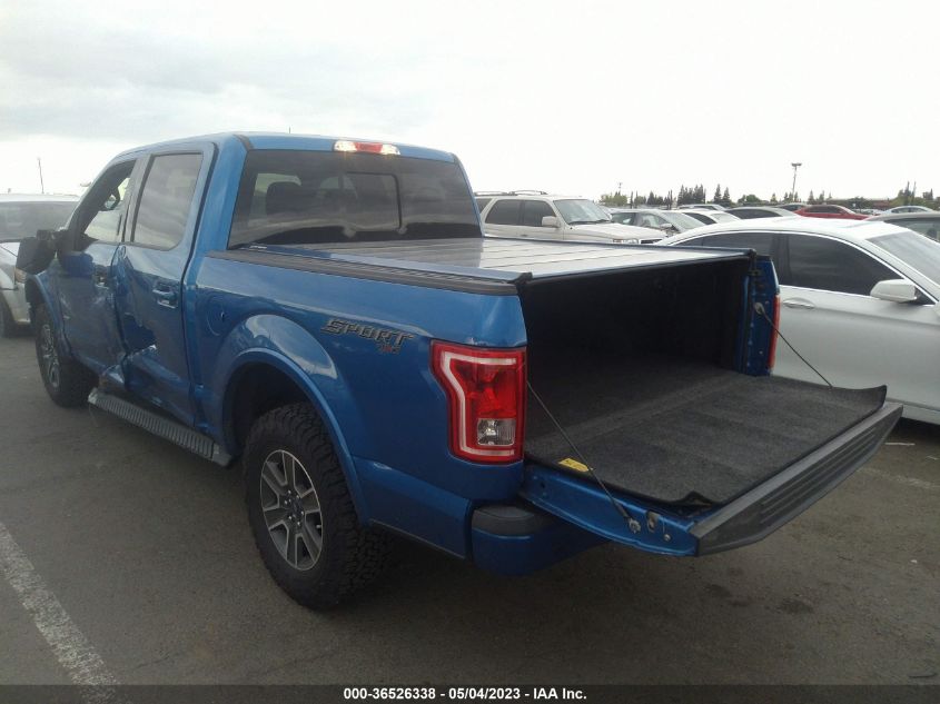 2016 FORD F-150 XLT/XL/LARIAT/PLATINUM - 1FTEW1EG5GKF16224