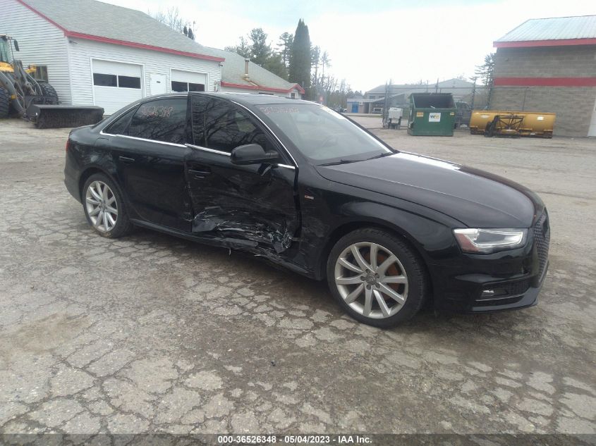 2014 AUDI A4 PREMIUM - WAUBFAFL1EN033305