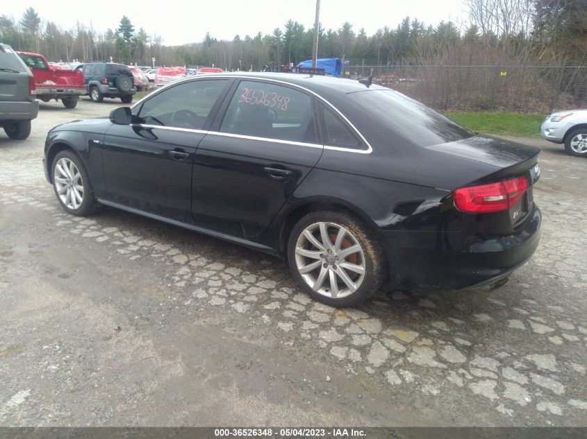 2014 AUDI A4 PREMIUM - WAUBFAFL1EN033305