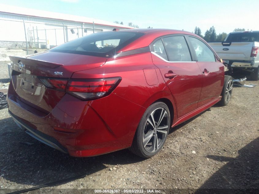 2022 NISSAN SENTRA SR - 3N1AB8DV3NY225998