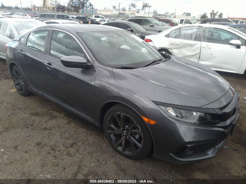 2019 HONDA CIVIC SEDAN SPORT - 2HGFC2F88KH502328