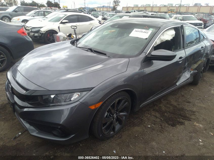 2019 HONDA CIVIC SEDAN SPORT - 2HGFC2F88KH502328