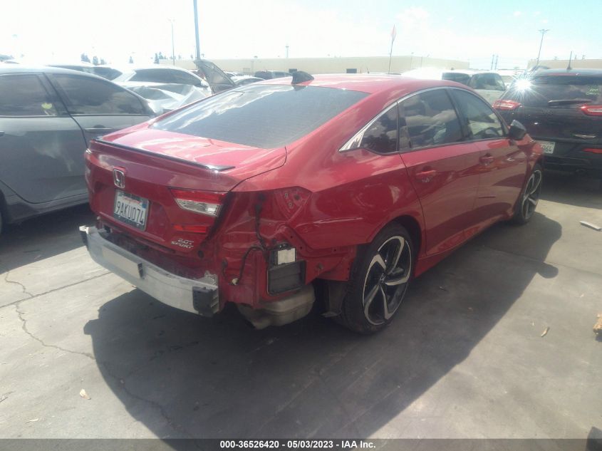2022 HONDA ACCORD SEDAN SPORT - 1HGCV2F36NA001894