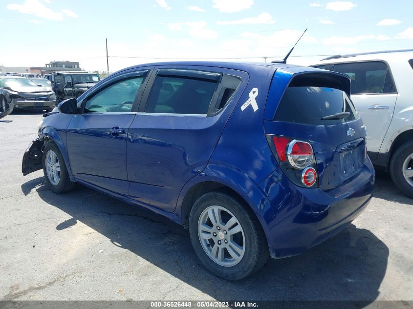 2014 CHEVROLET SONIC LT - 1G1JD6SB3E4114545