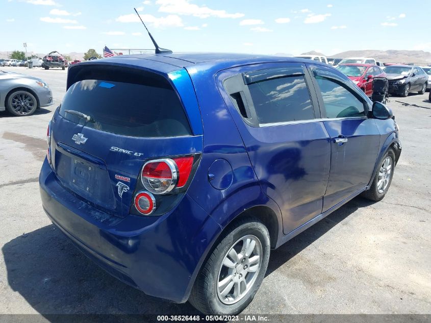 2014 CHEVROLET SONIC LT - 1G1JD6SB3E4114545