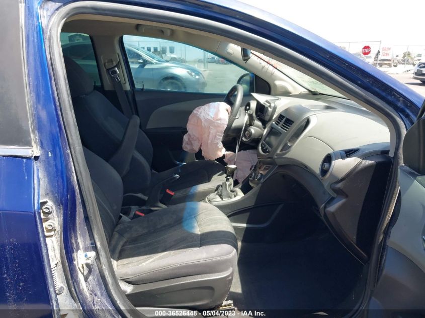 2014 CHEVROLET SONIC LT - 1G1JD6SB3E4114545