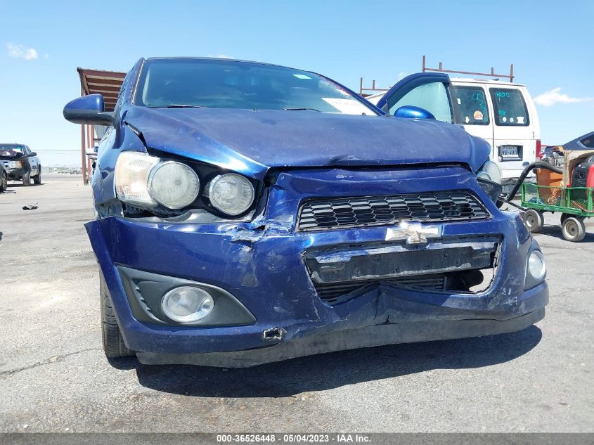 2014 CHEVROLET SONIC LT - 1G1JD6SB3E4114545