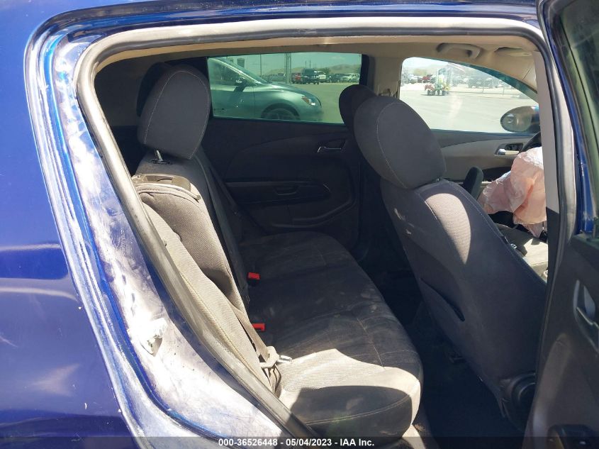 2014 CHEVROLET SONIC LT - 1G1JD6SB3E4114545