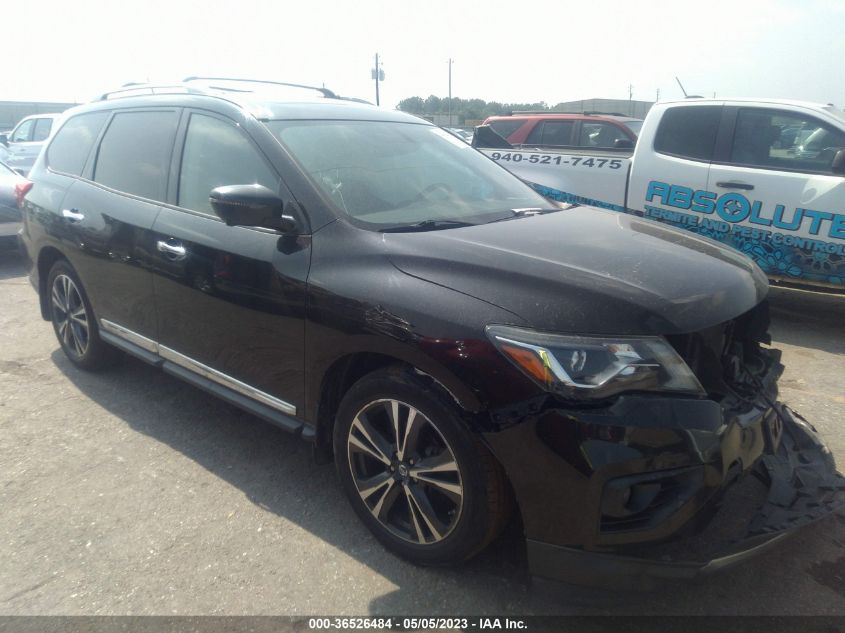 2017 NISSAN PATHFINDER PLATINUM - 5N1DR2MMXHC680396